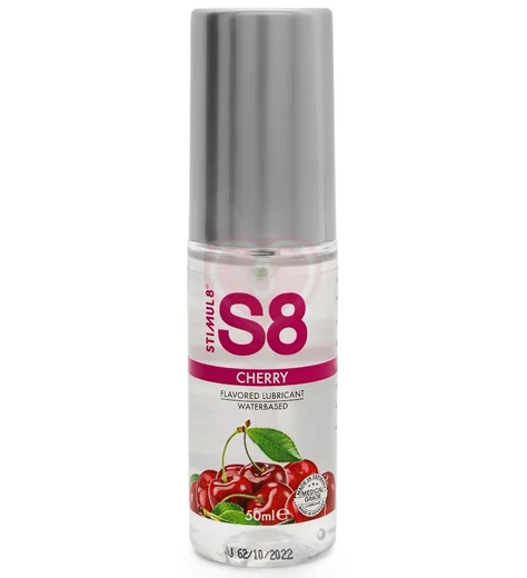 Вкусовой лубрикант Stimul8 Вишня 50 мл фото 1