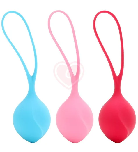 Набор из 3 одинарных вагинальных шариков Satisfyer Balls фото 1