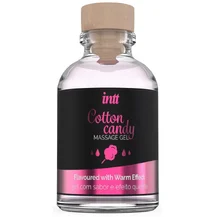 Разогревающий гель Intt Cotton Candy со вкусом сахарной ваты 30 мл