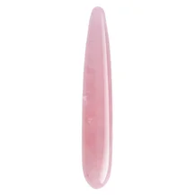 Тонкий фаллоимитатор Le Wand Crystal Slim Wand розовый кварц