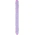 Двухсторонний фаллоимитатор Crystal Jellies 45 см фиолетовый фото 1