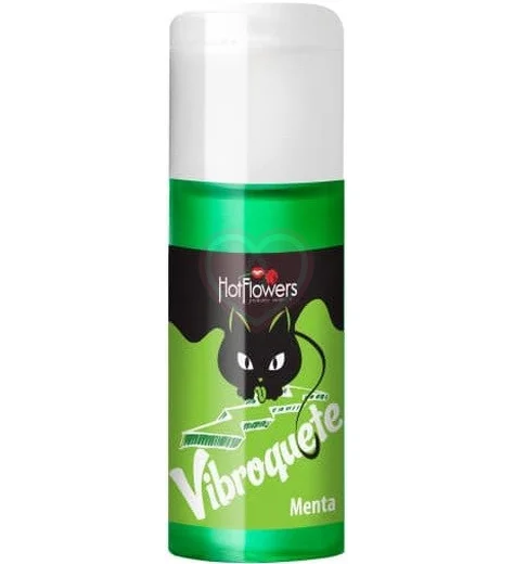 Жидкий вибратор Vibroquet со вкусом мяты 12 мл фото 1