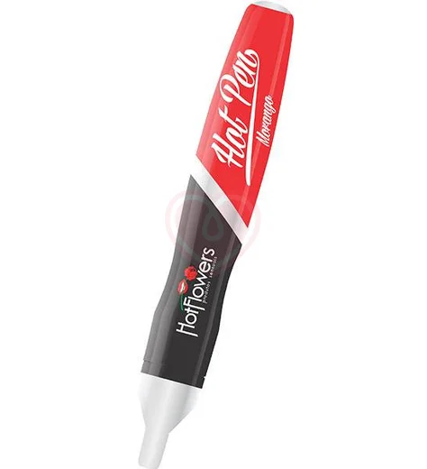 Ручка для рисования на теле Hot Pen со вкусом клубники 35 г фото 1