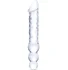 Двусторонний стеклянный рельефный фаллоимитатор Glas Double Ended фото 1