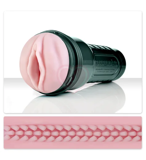 Мастурбатор вагина с вибрацией Fleshlight Vibro Pink Lady с рельефом Touch фото 1