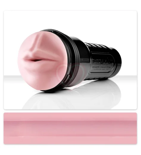 Мастурбатор ротик Fleshlight Pink Lady Mouth с рельефом Original фото 1
