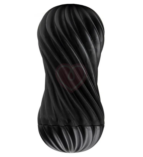 Мастурбатор Tenga FLEX Rocky чёрный фото 1