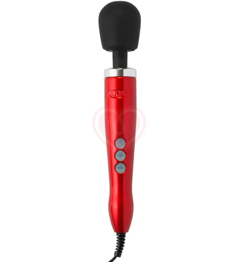 Вибромассажёр в алюминиевом корпусе Doxy Die Cast красный фото 1
