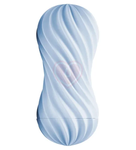 Мастурбатор Tenga FLEX Bubbly Blue голубой фото 1
