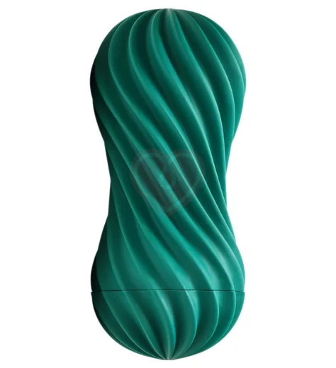 Мастурбатор Tenga FLEX Fizzy Green зелёный фото 1