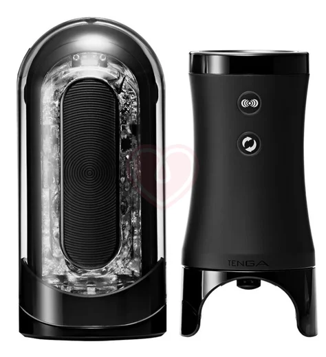 Мастурбатор с вибрацией и вращением Tenga Flip Zero Electronic Vibrotation Black фото 1