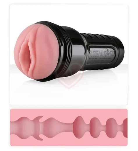 Мастурбатор вагина Fleshlight Pink Lady с рельефом Mini-Lotus фото 1