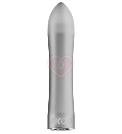Мини-вибратор Doxy Bullet серебряный фото 1
