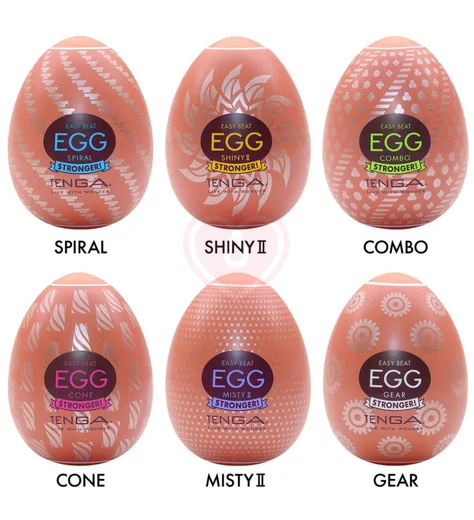 Набор мастурбаторов в форме яйца Tenga Eggs Variety Pack V фото 1