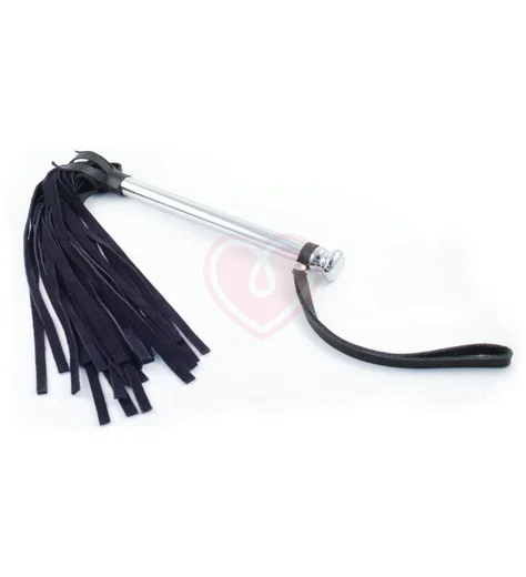 Мягкая плеть из натурального велюра Crazy Handmade Индиго фото 1