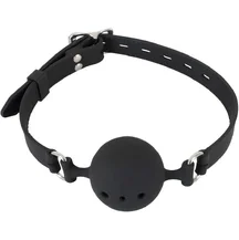Кляп с шариком Bad Kitty Small 3,5 см чёрный