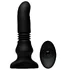Анальный вибростимулятор с функцией пульсации Thrusting Plug чёрный фото 1