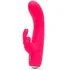Небольшой вибратор с клиторальным стимулятором Happy Rabbit розовый фото 1