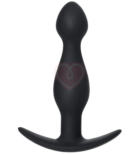 Анальная пробка ToyFa A-Toys размер S чёрная фото 1