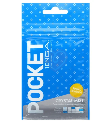 Карманный мастурбатор Tenga Pocket Crystal Mist фото 1