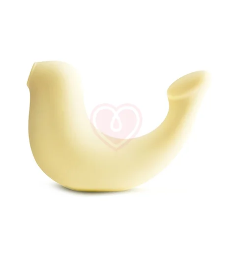 Вакуумный вибратор Osuga G-Spa жёлтый фото 1