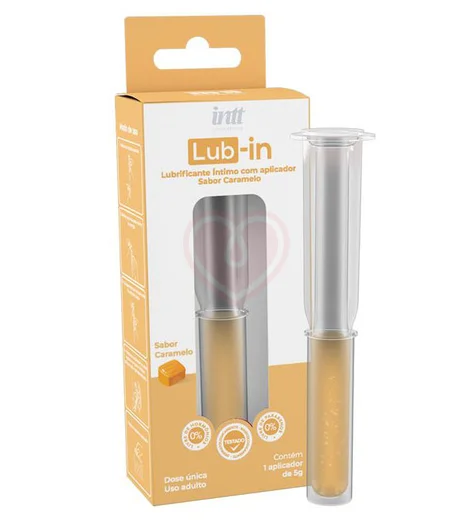 Вагинальный лубрикант с аппликатором Intt Lub-In Карамель 5 г фото 1