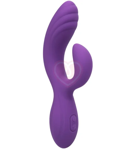 Вибратор с клиторальным кончиком Stella Liquid Silicone C Curve фото 1
