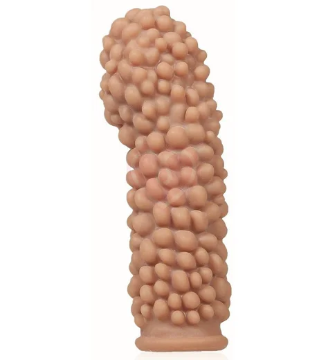 Стимулирующая насадка с пузыриками Kokos Extreme Sleeve ES008-M фото 1