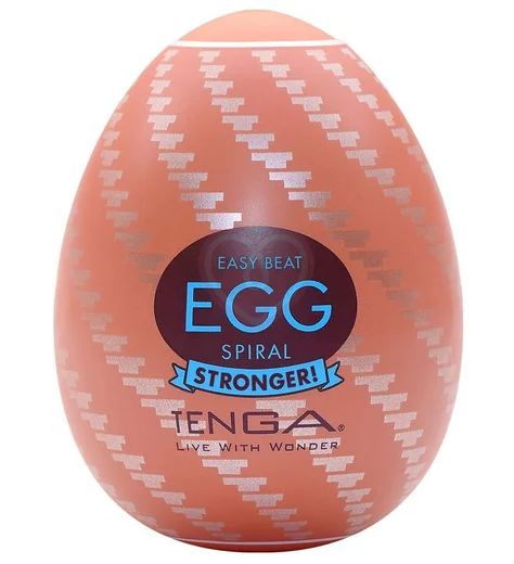 Мастурбатор яйцо Tenga Egg Spiral фото 1