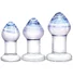 Набор стеклянных анальных пробок Glas Pleasure Droplets фото 1