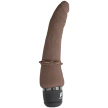Анальный вибратор PowerCocks Slim Anal 12 см шоколад