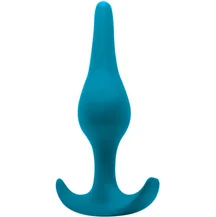 Анальная пробка Spice It Up Smooth бирюзовая