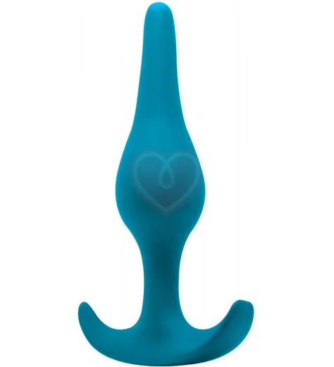 Анальная пробка Spice It Up Smooth бирюзовая фото 1