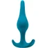 Анальная пробка Spice It Up Smooth бирюзовая фото 1