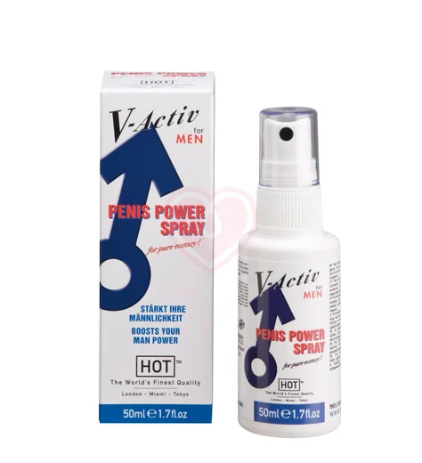 Спрей Hot V-activ со стимулирующим эффектом для мужчин 50 мл фото 1