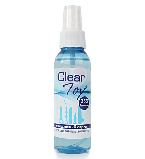 Очищающий спрей с антимикробным эффектом Clear Toy 100 мл фото 1