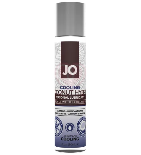 Охлаждающий лубрикант с кокосовым маслом System JO Hybrid Lubricant Cooling 30 мл фото 1