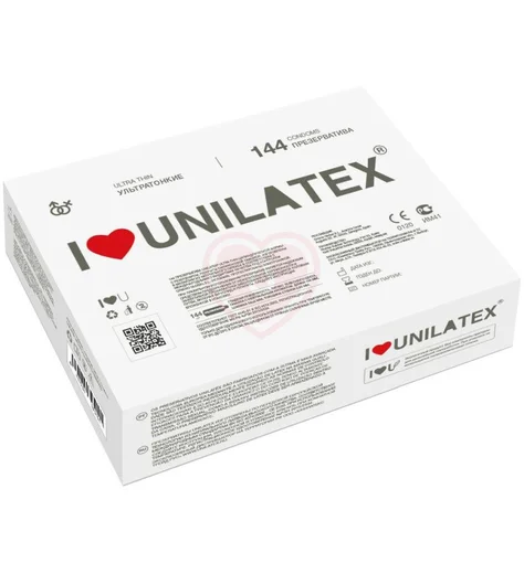 Презервативы Unilatex Natural Ultrathin ультратонкие 144 шт фото 1
