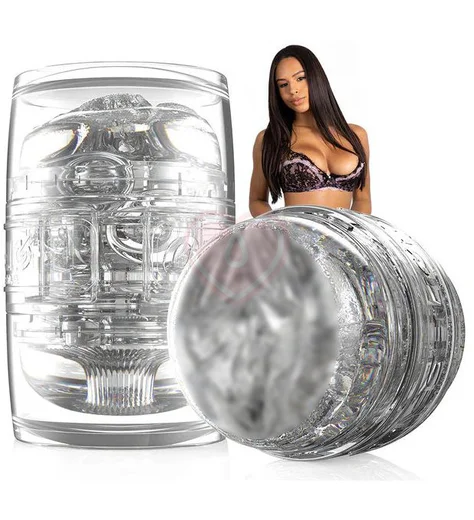 Сквозной мастурбатор Fleshlight Quickshot Autumn Falls прозрачный фото 1