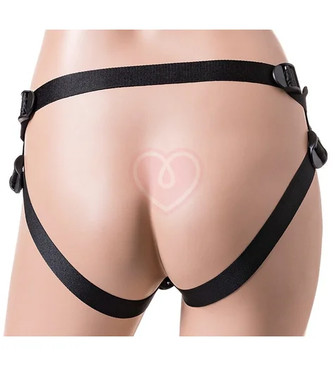 Реалистичный страпон с трусиками RealStick Strap-On Hunter 14,5 см фото 5