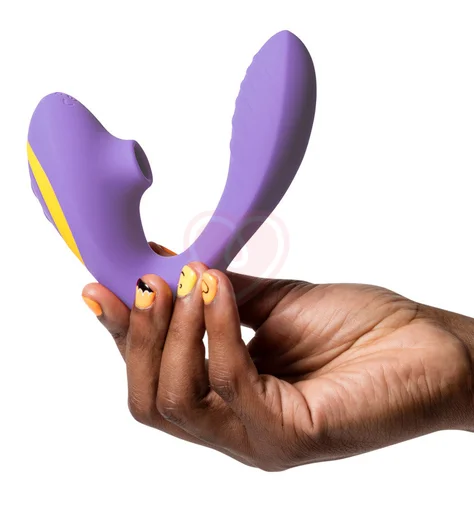 Вибратор с вакуумной стимуляцией Romp Reverb сиреневый фото 4