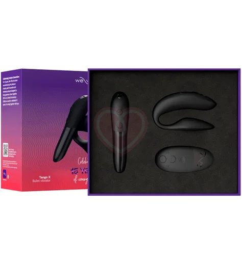 Набор вибраторов для пар We-Vibe 15 Year Anniversary Collection Tango X и Sync 2 фото 4