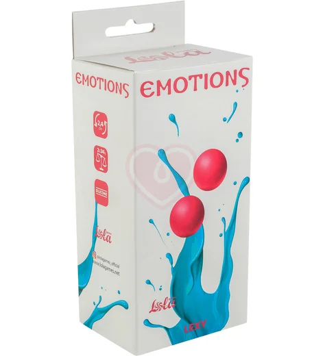 Вагинальные шарики без сцепки Emotions Lexy Small 2,4 см розовые фото 2