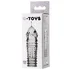 Прозрачная насадка на пенис для дополнительной стимуляции ToyFa A-Toys фото 4
