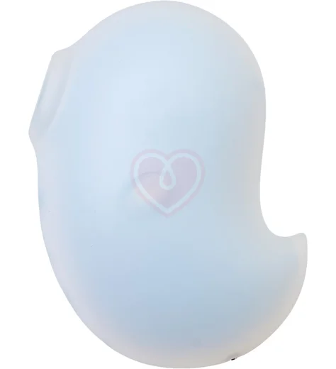 Вакуумый вибростимулятор клитора Satisfyer Cutie Ghost голубой фото 8