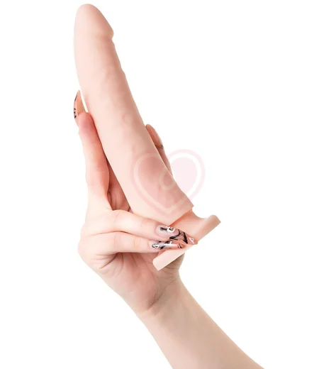 Фаллоимитатор на присоске RealStick Silicone Matt B телесный фото 8