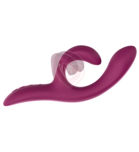 Вибратор для стимуляции зоны G и клитора We-Vibe Nova 2 малиновый фото 5