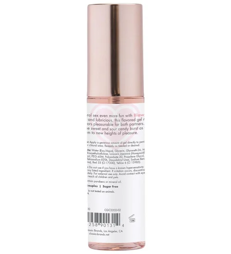 Гель для орального секса CG Blow Me Berry Burst Ягодный микс 60 мл фото 3