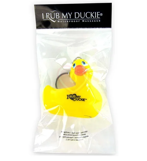 Брелок-уточка I Rub My Duckie жёлтый фото 3