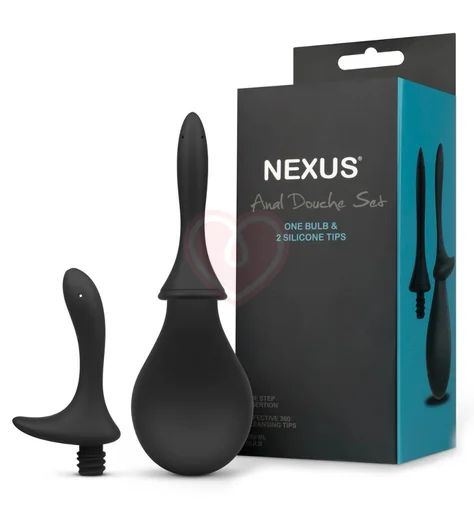 Анальный душ Nexus с 2 насадками фото 3